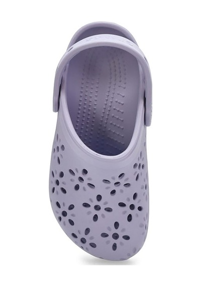 Crocs Floral Cut Out Kız Çocuk Terlik 210943-5br Lila