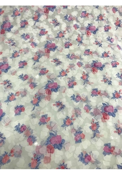 Venedik Ipek Şifon Kumaş Elbiselik Gömleklik Bluzluk (340473791)