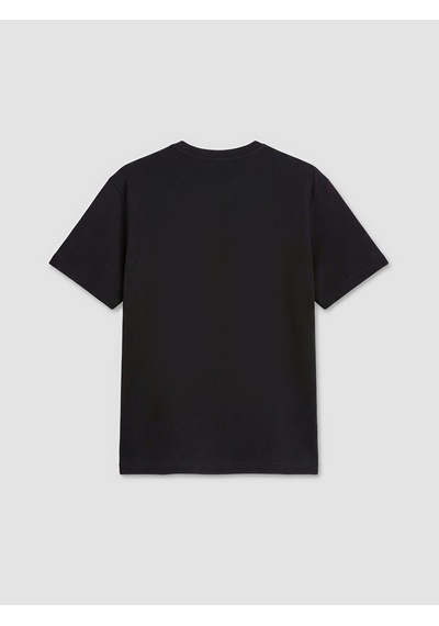 Lcw Vision Siyah Relaxed Fit Bisiklet Yaka Erkek Tişört