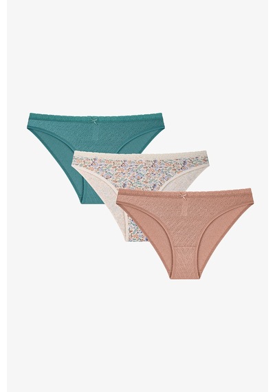 Penti Orient Pointel 3'lü Pamuklu Slip Külot