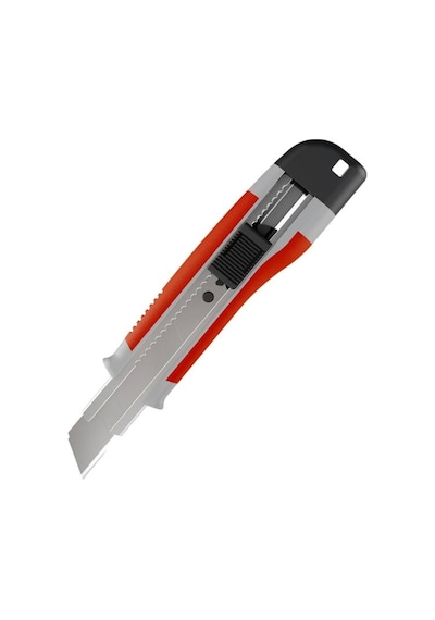 Geniş Kaydırmaz Silikon Maket Bıçağı 6315