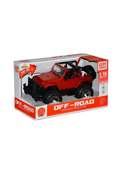 Mey İthalat 10390 1:16 Sesli Ve Işıklı Jeep