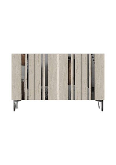 Ka1230bts Mia120 Konsol, Kahve Köşesi Ve Tv Sehpası, Çok Amaçlı Dolap Beyaz - Traverten - Sılver 120cm Ka1230bts Mia120 Konsol, Kahve Köşesi Ve Tv Sehpası, Çok Amaçlı Dolap Beyaz - Traverten - Sılver 120cm
