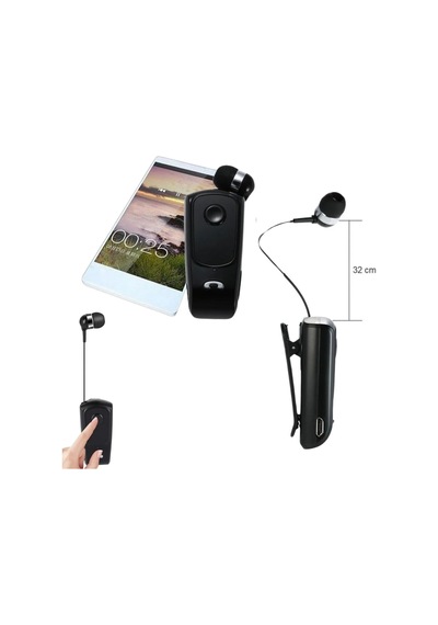 Buffer Telefon Bağlantılı Makaralı Kulaklıklı Bluetooth Kulaklık