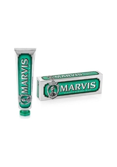 Marvis Classic Strong Mint Diş Macunu Ferahlatıcı Etki 85 Ml 3 Adet Nane Aromalı