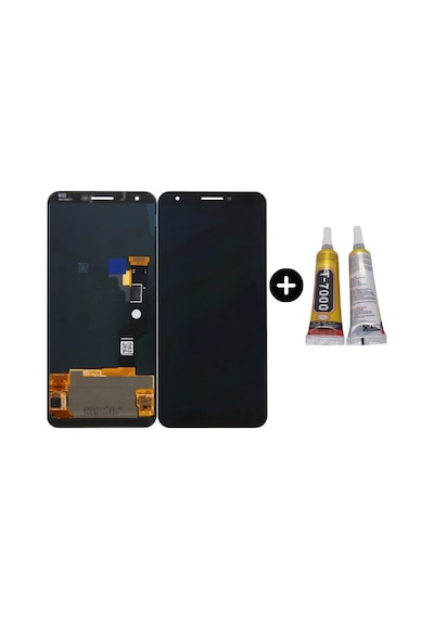 Google Pixel 3a Xl G020f G020c G020a Uyumlu Lcd Ekran Dokunmatik + B7000