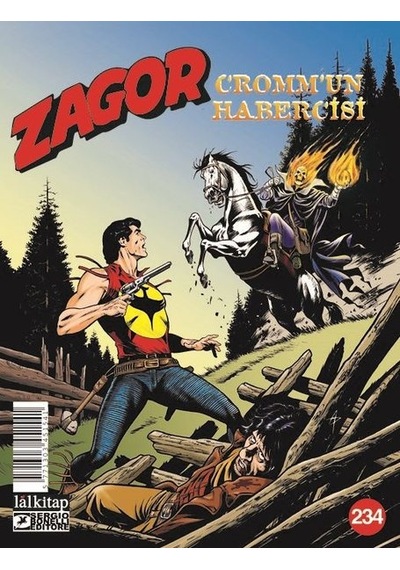Zagor Sayı 234 - Cromm'un Habercisi - Moreno Burattini - Lal