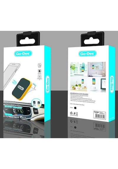 Go Des GD-HD612 Magnetic Araç Telefon Tutucu - ZORE-221157