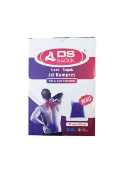 Ds Sağlık Sıcak-soğuk Jel Kompres Kılıflı 13x27