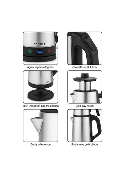 Crown Crw - 2202 Çay Makinesi