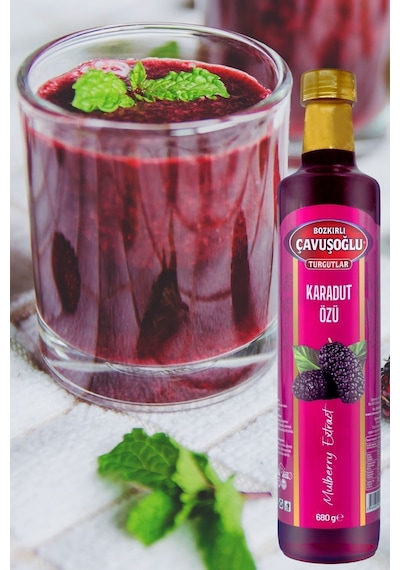 Doğal Ve Katkısız Karadut Özü 680g