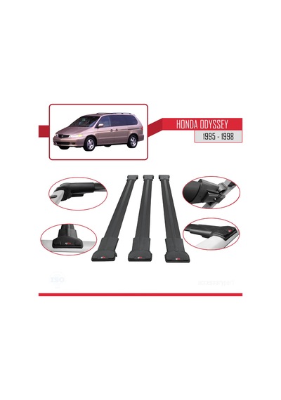 Honda Odyssey 1995-1998 Arası İle Uyumlu Fly Model Ara Atkı Tavan