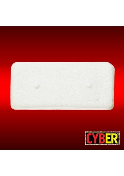 20X40 Plastik Dış Izgaralı Tapa Beyaz