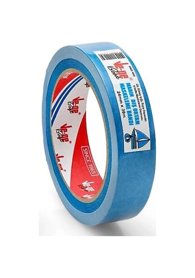 Vege Krepe Maskeleme Bantı 24 Mmx30 Mt Bluetape