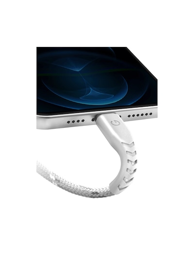 C89 Nyloflex 1.5m 3a Usb To Lightning Hızlı Şarj Kablo - Beyaz