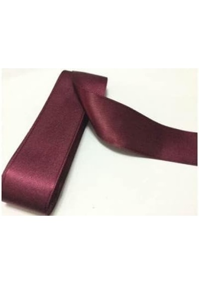 Benim Marifetlerim - Bordo Saten Kurdele 2 Cm 10 Metre 1