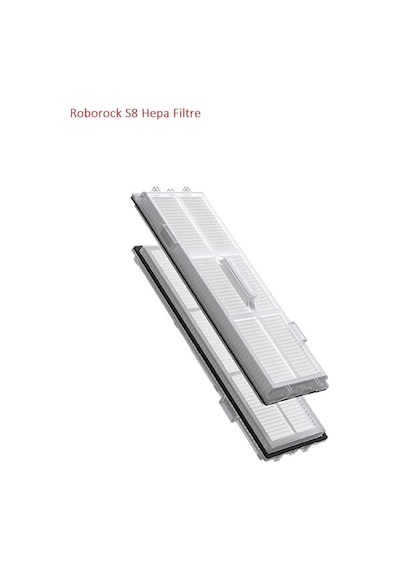Roborock Uyumlu S8 S8 Sonic S8 Pro Ultra Uyumlu Hepa Filtre Kutuda 2 Adet