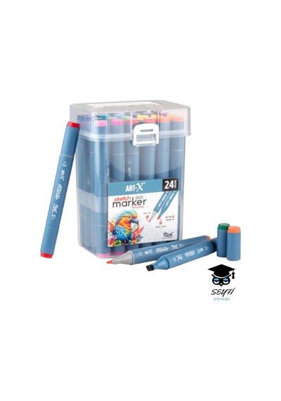 Sketch Marker Çift Taraflı Çizim Kalem Seti Art-x Rich Yüksek Kalite Kalıcı Mürekkep İade Garantili