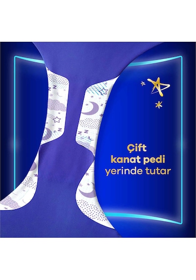 Orkid Ultra Gece Ekstra Max Hijyenik Ped 14 Adet