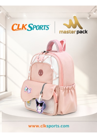 Masterpack Deluxe Anaokulu Çantası , Kalem Çantası , Kuromi Suluk Matara Hediye Pembe