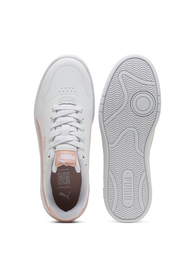 Puma Court Lally Kadın Günlük Sneaker Beyaz - Pembe