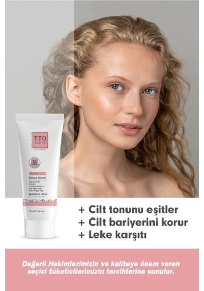 Tto Clinic Renkli Güneş Kremi 70ml