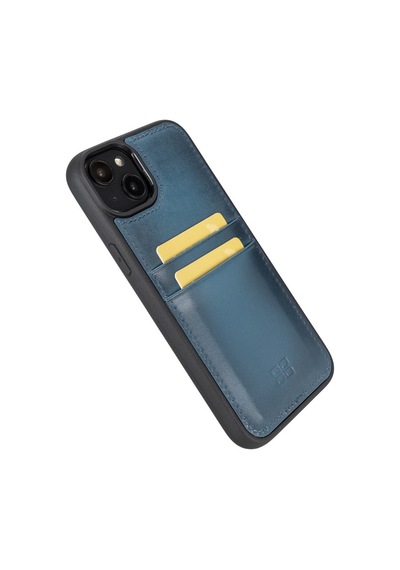 Bouletta Apple İphone 14 Pro Max Uyumlu Deri Arka Kapak Fxcp Brn4