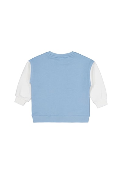 Civil Girls Paris Baskılı 2-5 Yaş Sweatshirt Mavi