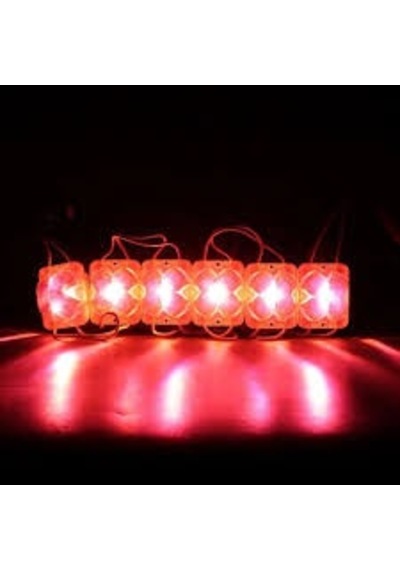 12v 2w Kırmızı Tekli Yonca Modül Led 20 Adet