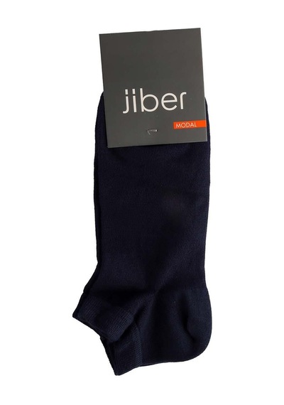 Jiber Erkek Modal Likaralı Patik Çorap 6100 - 6 Adet Lacivert