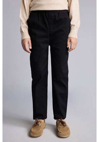 Defacto Gabardin Siyah Erkek Çocuk Pantolon T8850a6/bk81