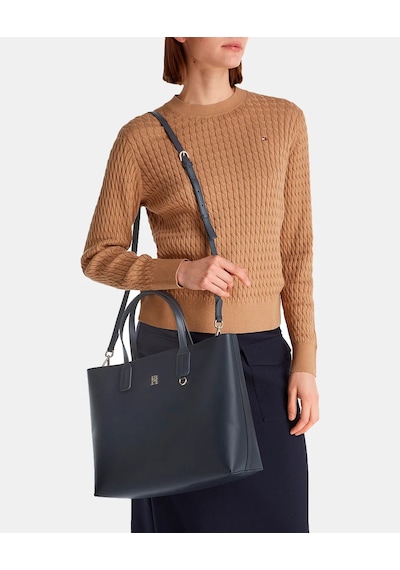 Tommy Hilfiger Kadın El Çanta Aw0aw17683dw6 Blue