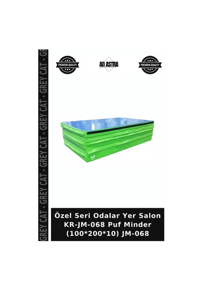 Özel Seri Odalar Yer Salon Kr-jm-068 Puf Minder 100 200 10 Jm-068 Çok Renkli