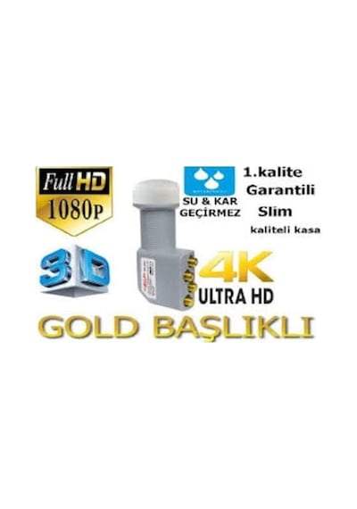 Techcg 4 Çıkışlı Lnb