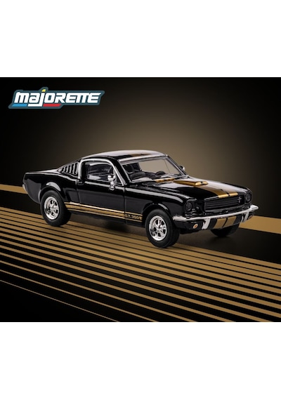 Majorette Collection Shelby Gt350 1965 Model Araç Siyah / Altın Model Araç