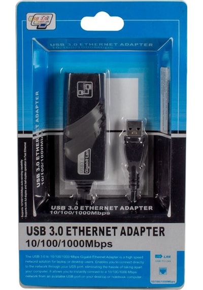 Usb 3.0 To Rj45 10/100/1000 Mbps Gigabit Ethernet Çevirici