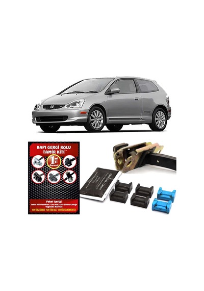 Barrer Honda Civic Sport Kapı Gergi (Limitör) Tamir Kiti 2002-2006
