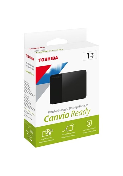 Toshiba 1tb Canvio Ready Usb 3.2 Gen1 Hdtp310ek3aa