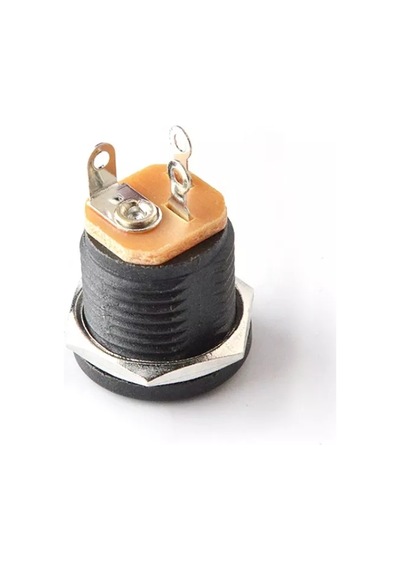 100 ADET IC-258 DC ŞASE 2.5MM YUVARLAK SOMUNLU 5.5X2.5mm