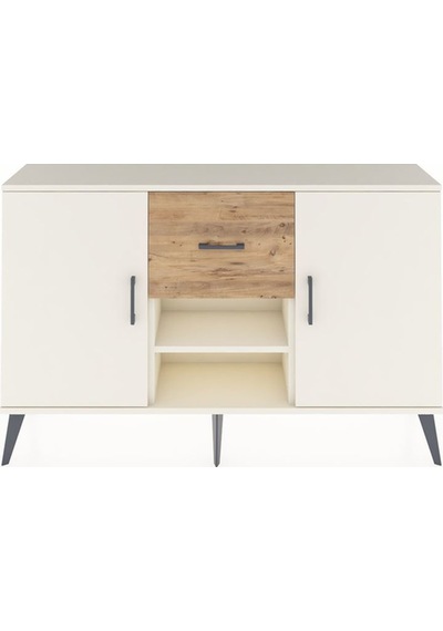 Arges Konsol 3 Raflı Tek Çekmeceli 2 Kapaklı 132x30x83 Aytaşı-aytaşı/çam Aytaşı/çam Arges Konsol 3 Raflı Tek Çekmeceli 2 Kapaklı 132x30x83 Aytaşı-aytaşı/çam Aytaşı/çam