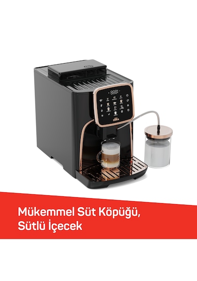Arzum OK0028 Okka Espresso Pro M Tam Otomatik Espresso Makinesi 11 Sıcak ve Soğuk İçecek