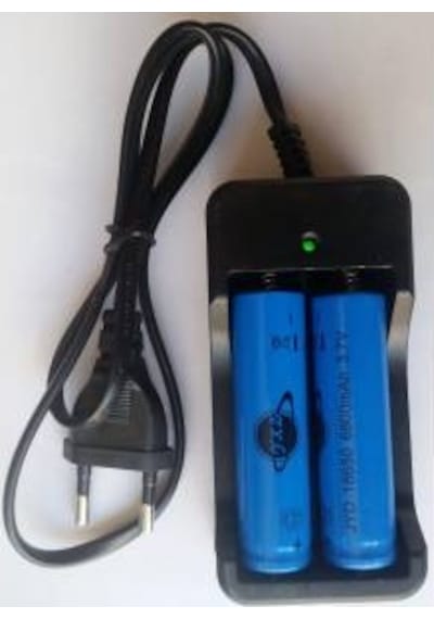 18650 Pil 3.7V Ve 4.2V Şarj Cihazı 2 Li Usb Çıkışlı Işıldak Esiga