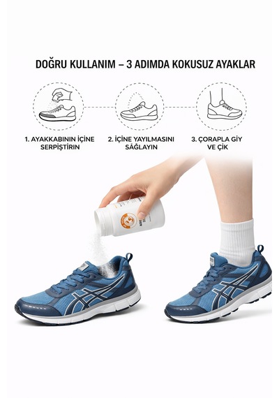 Ayak Koku Giderici / Ayakkabı Koku Önleyici Çözüm