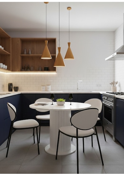 Güneş Model Mdf Ayaklı 90cm Çaplı Yuvarlak Mutfak Masası Sandalye Yok Beyaz Güneş Model Mdf Ayaklı 90cm Çaplı Yuvarlak Mutfak Masası Sandalye Yok Beyaz