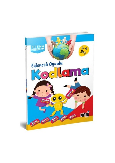 Stema Eğlenceli Oyunlu Kodlama 3 - 4 Yaş- Niha Çocuk