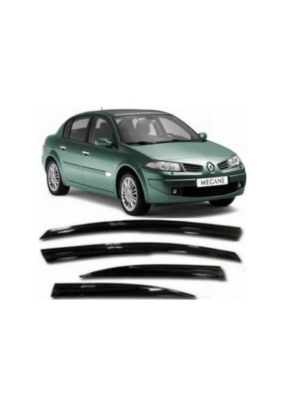 Renault Megane 2 Sedan Cam Rüzgarlığı - Kutulu Gönderim -