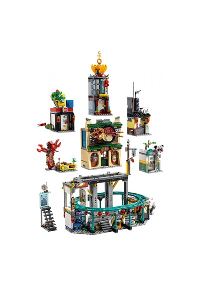 LEGO® Monkie Kid 80036 Fenerler Şehri 2187 Parça