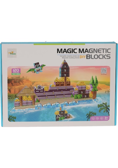 Manyetik Bloklar 6600 Puzzle 120 Parça