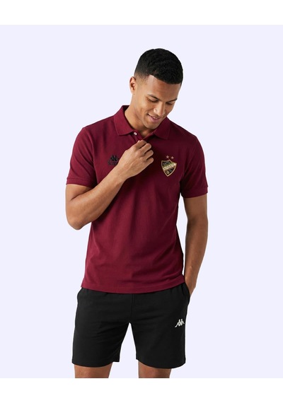 Kappa Paul Polo Erkek Bordo Regular Polo Yaka Tişört