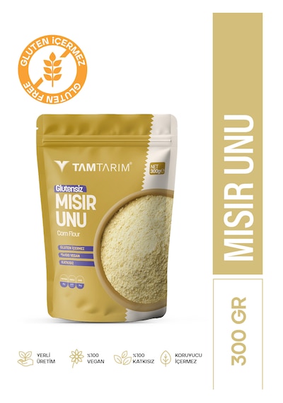 Glutensiz Mısır Unu 300 G